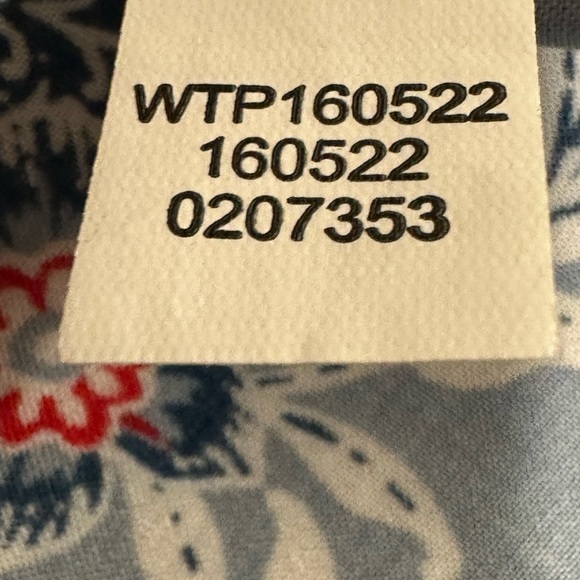 J.JILL Womens Size SP Floral 3/4 Sleeve Floral Button Up Blouse Top Boho Poppy's - Picture 8 of 8